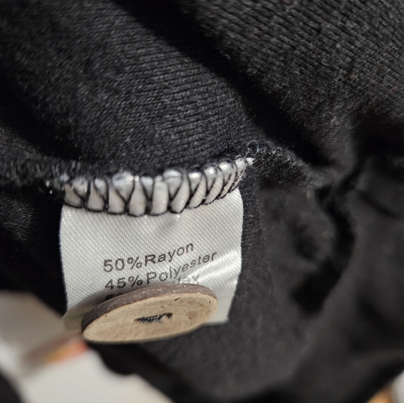 levaca Womens Long Sleeve Cowl Neck Button Tunic Top - Picture 6 of 6